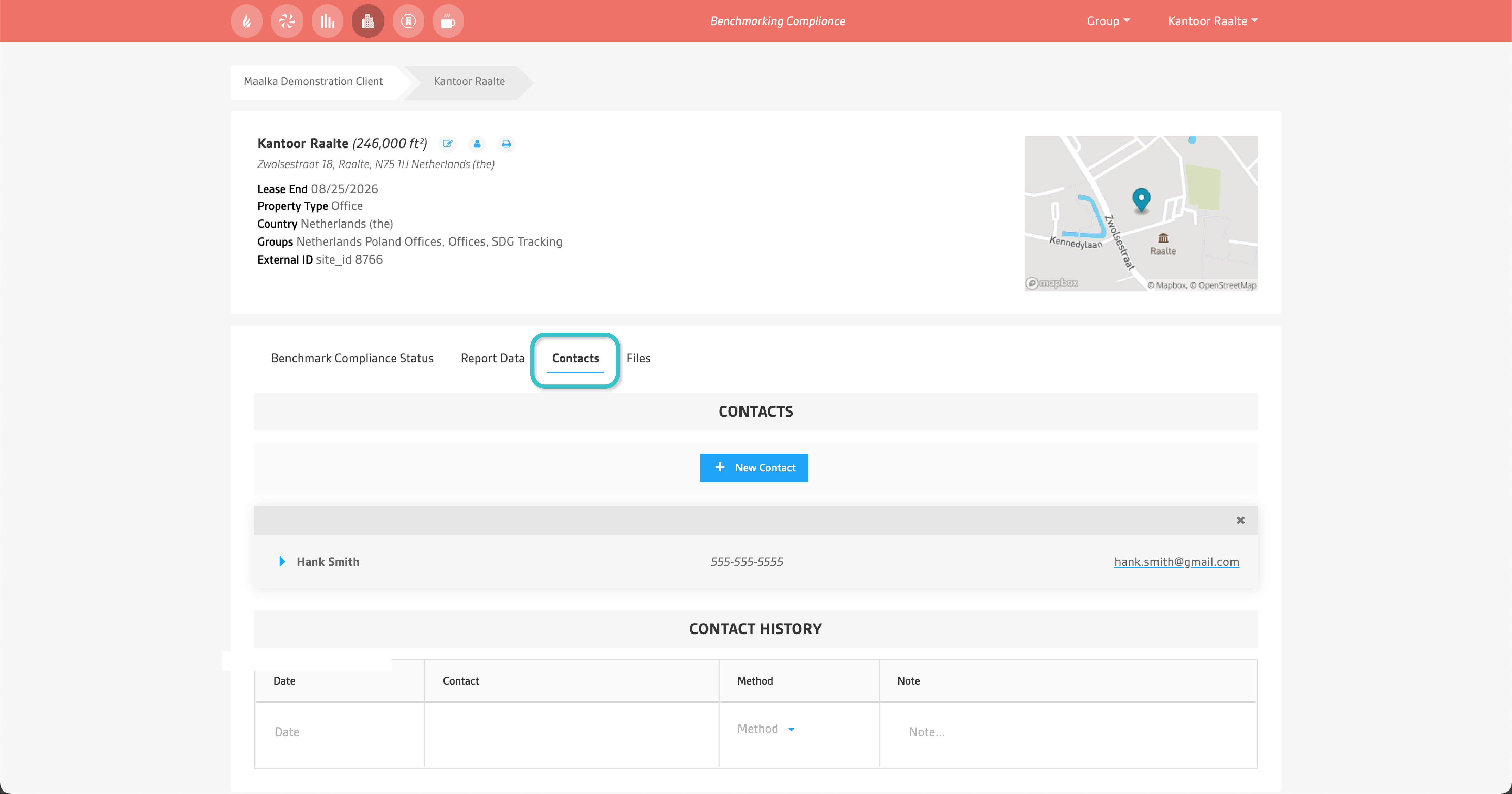 Add New Site Modal