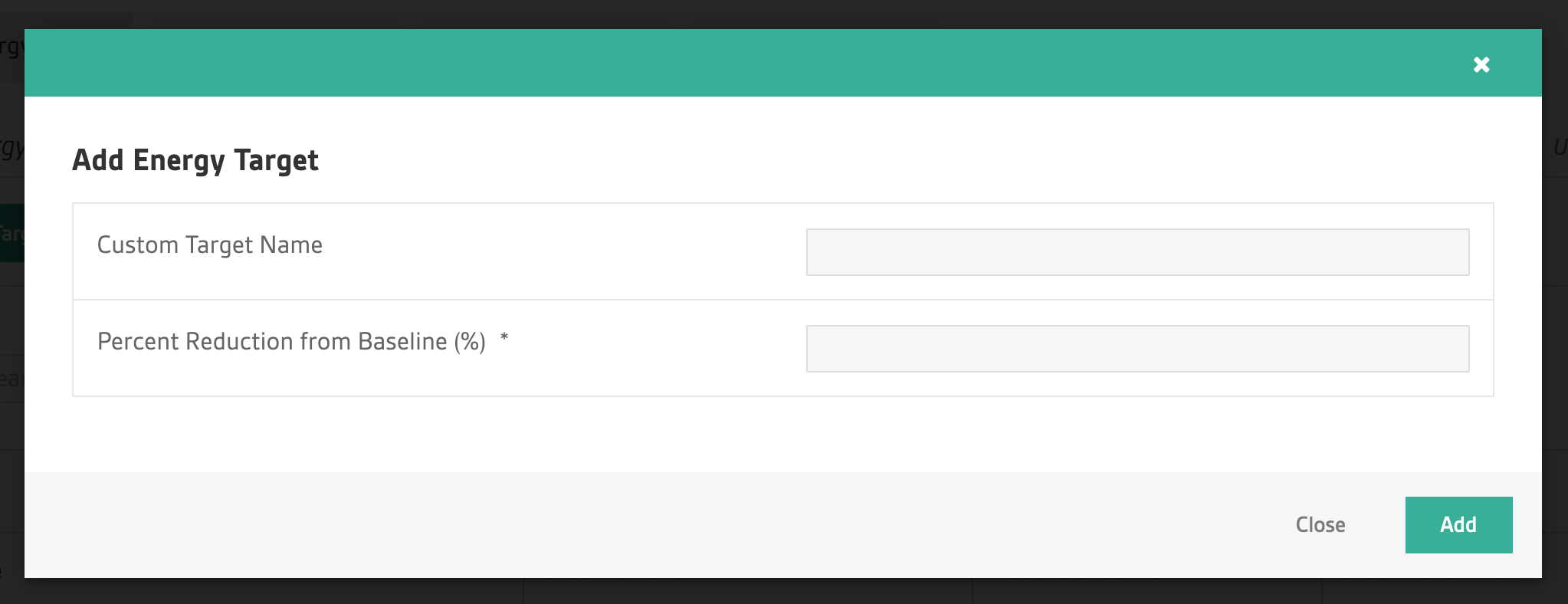 Add New Site Modal