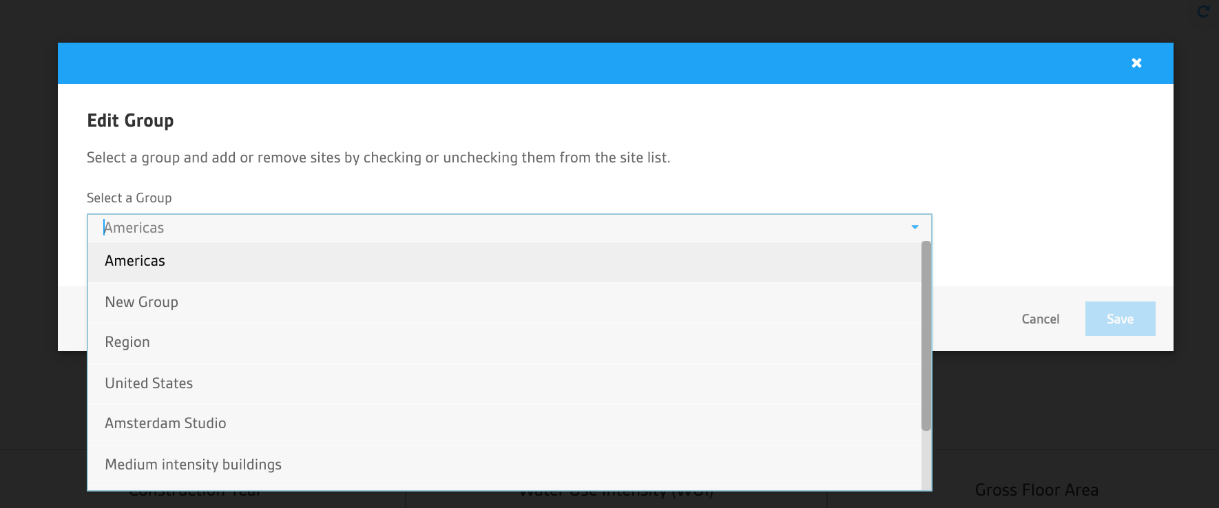 Add New Site Modal