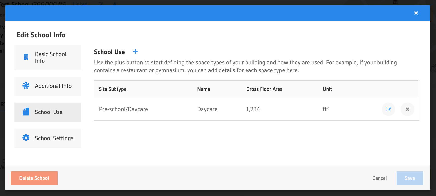 Add New Site Modal