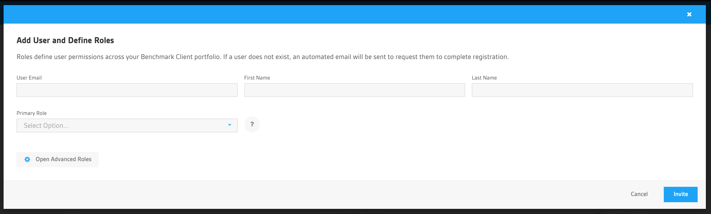 Add New Site Modal