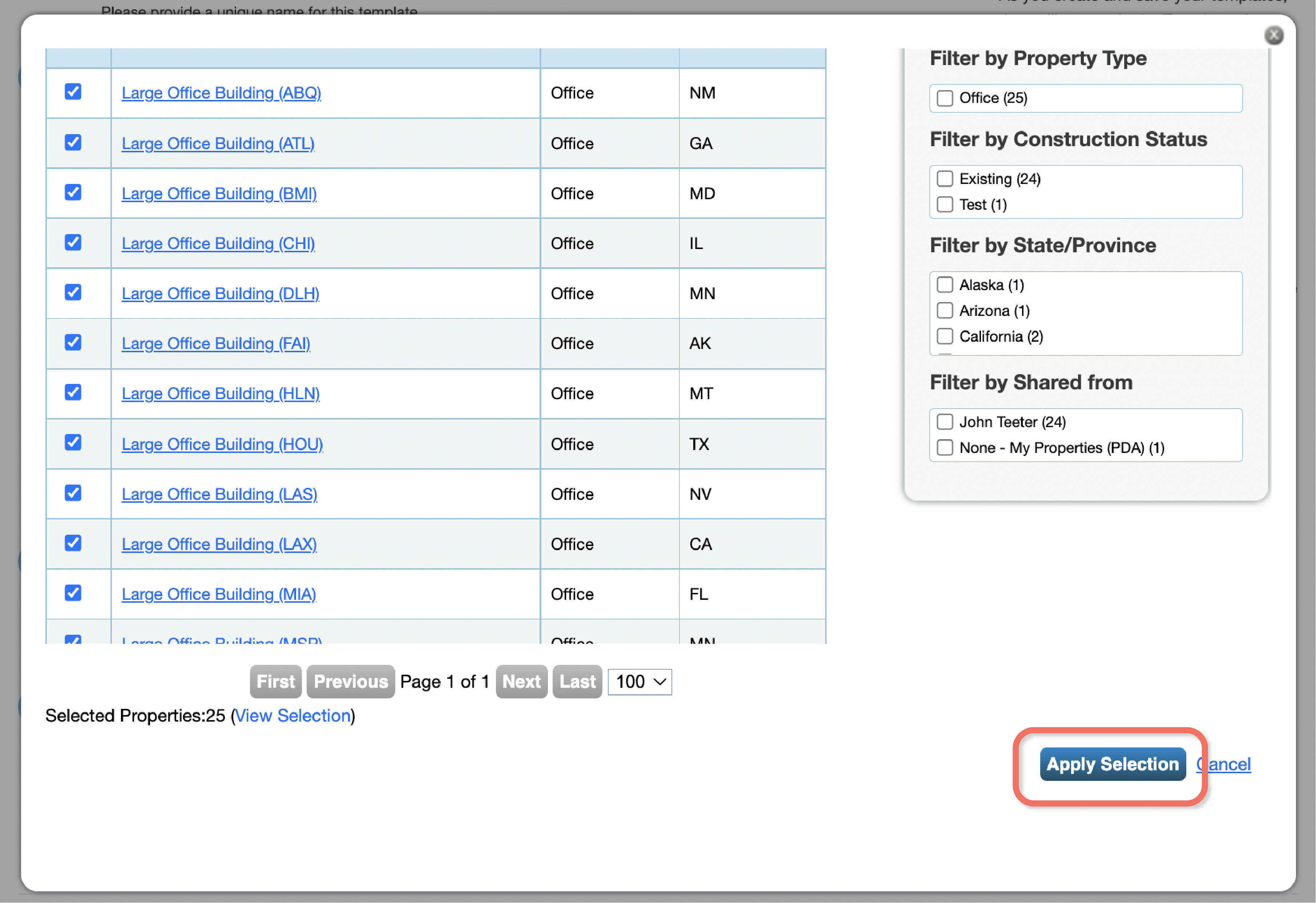 Add New Site Modal