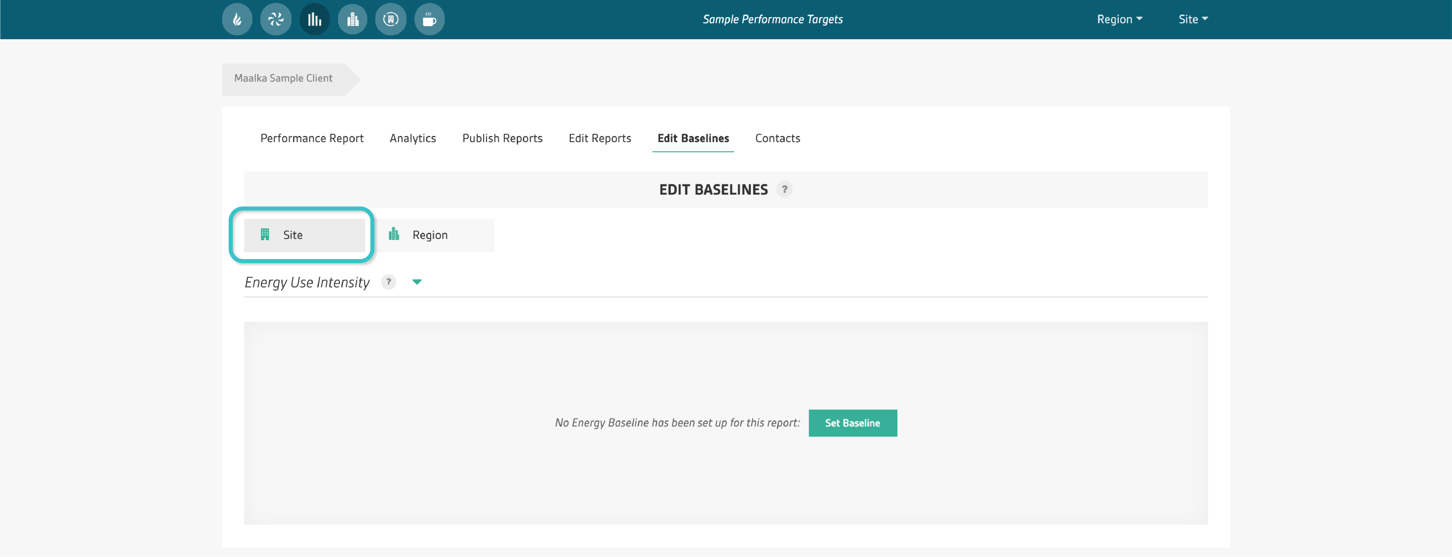 Add New Site Modal