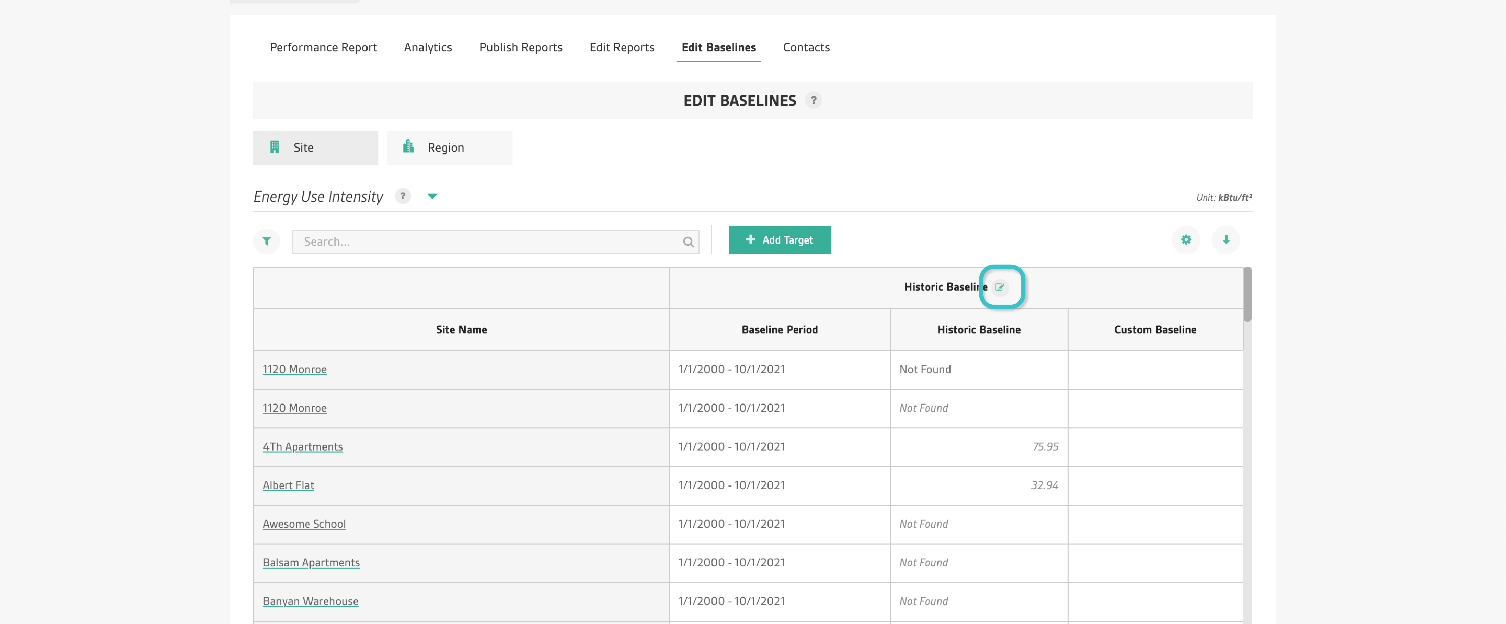 Add New Site Modal