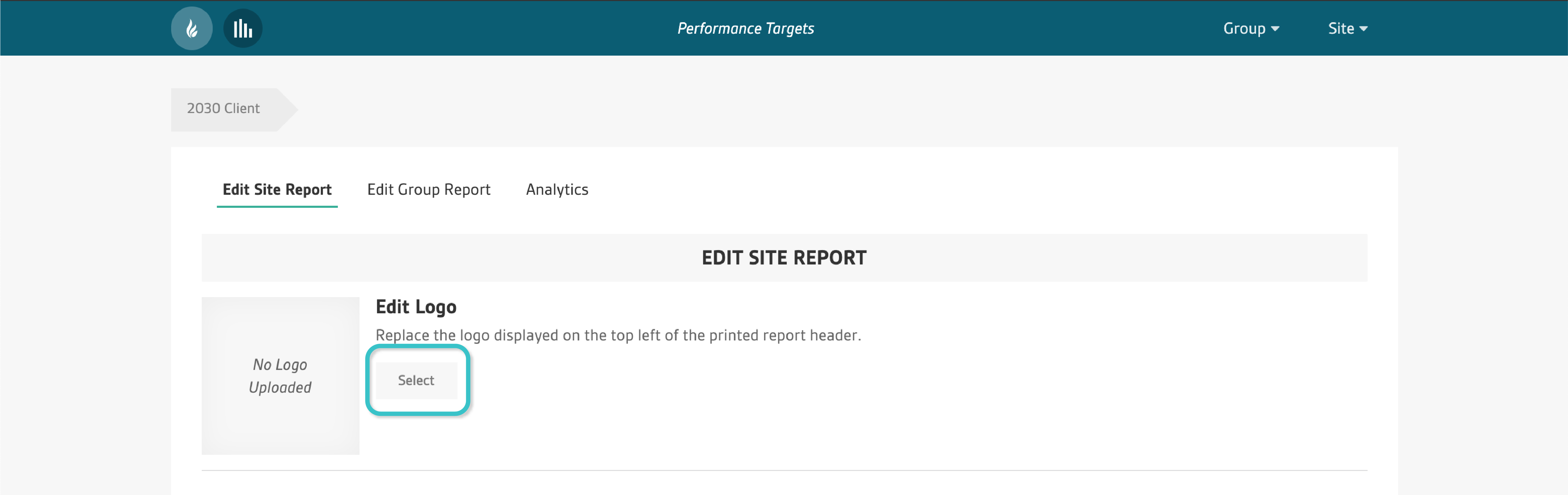 Add New Site Modal