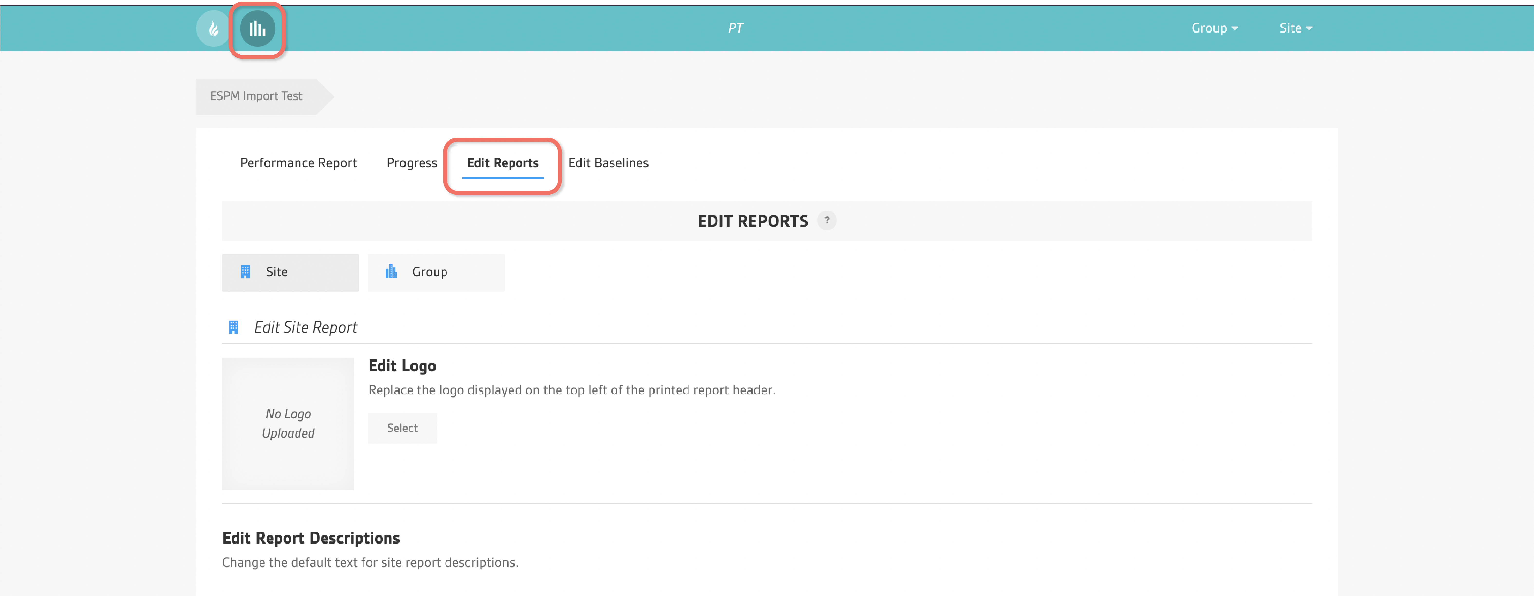 Add New Site Modal