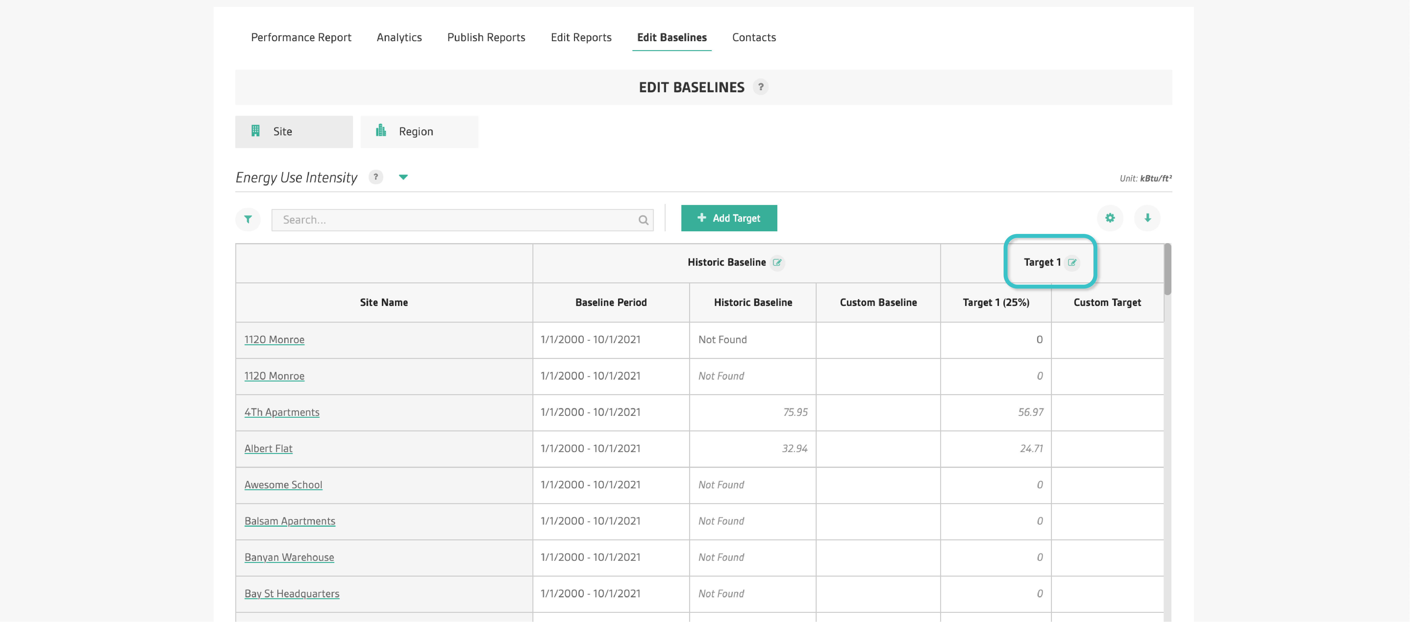 Add New Site Modal