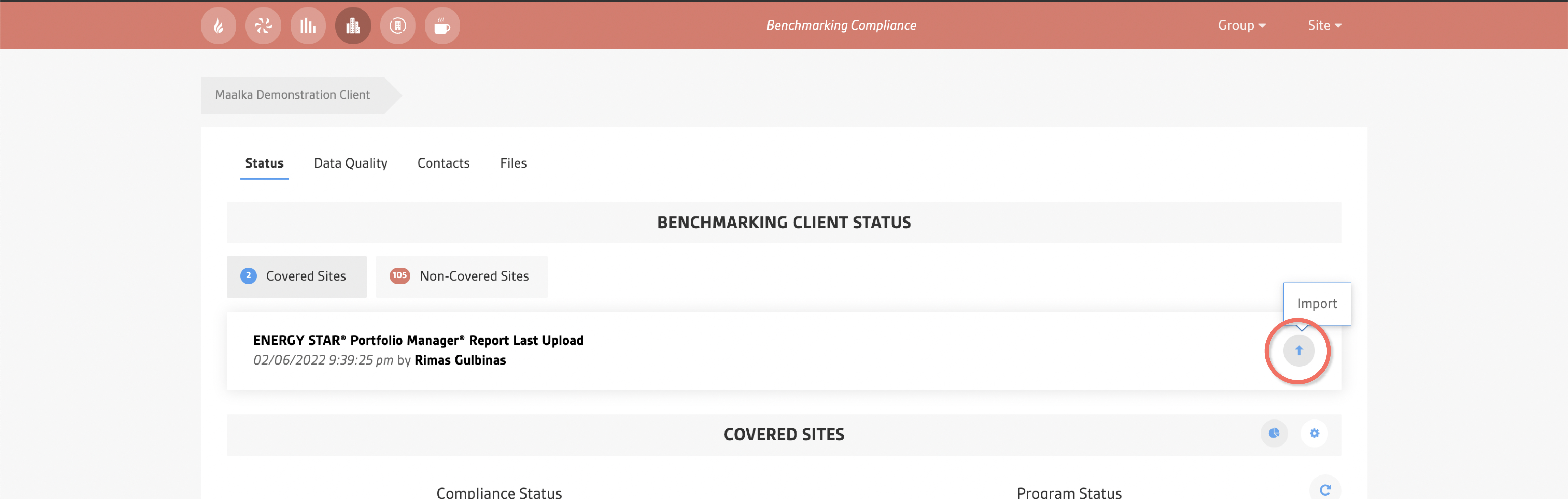 Add New Site Modal