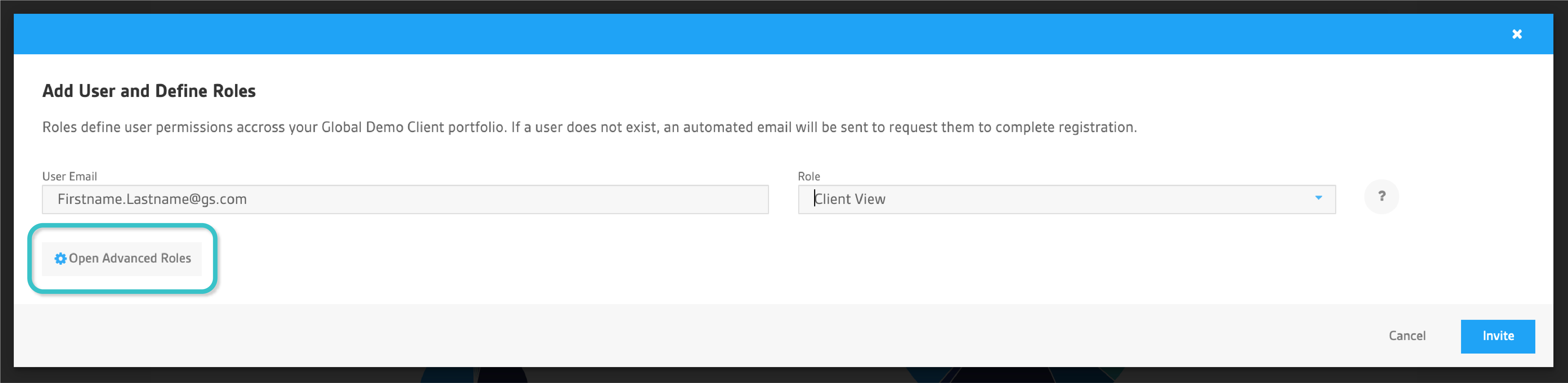 Add New Site Modal