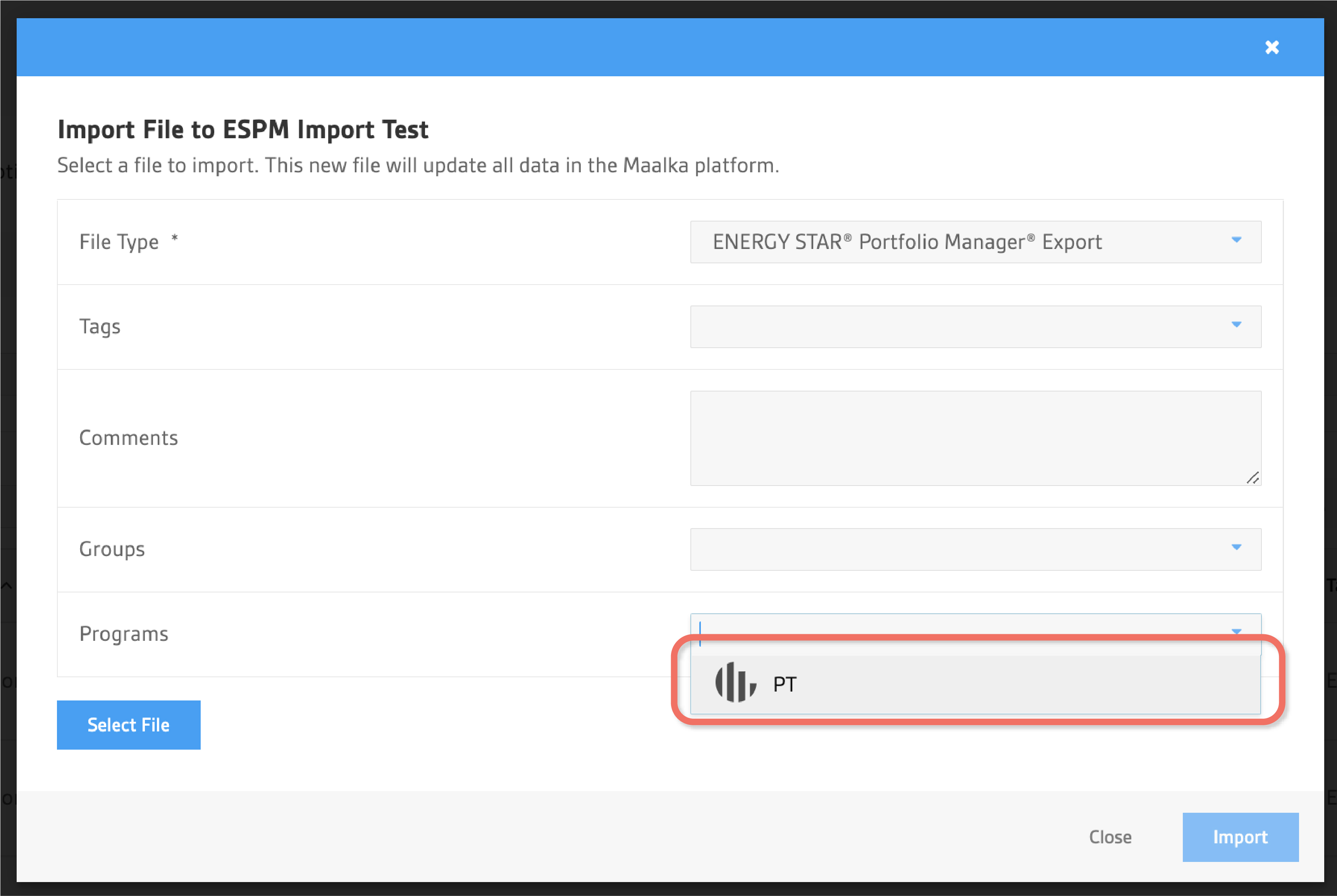 Add New Site Modal