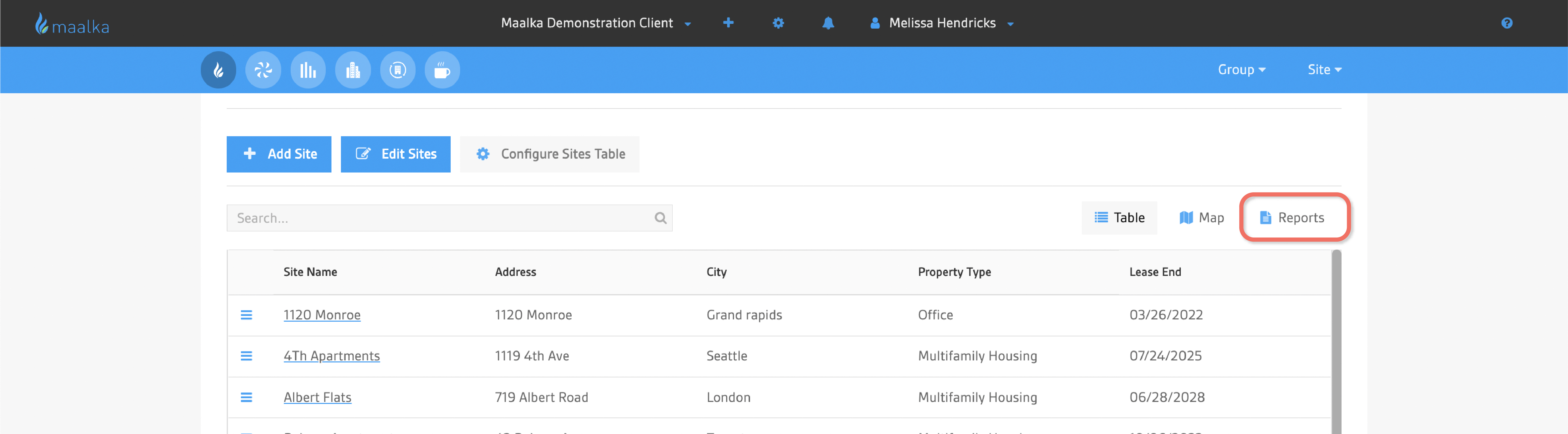 Add New Site Modal