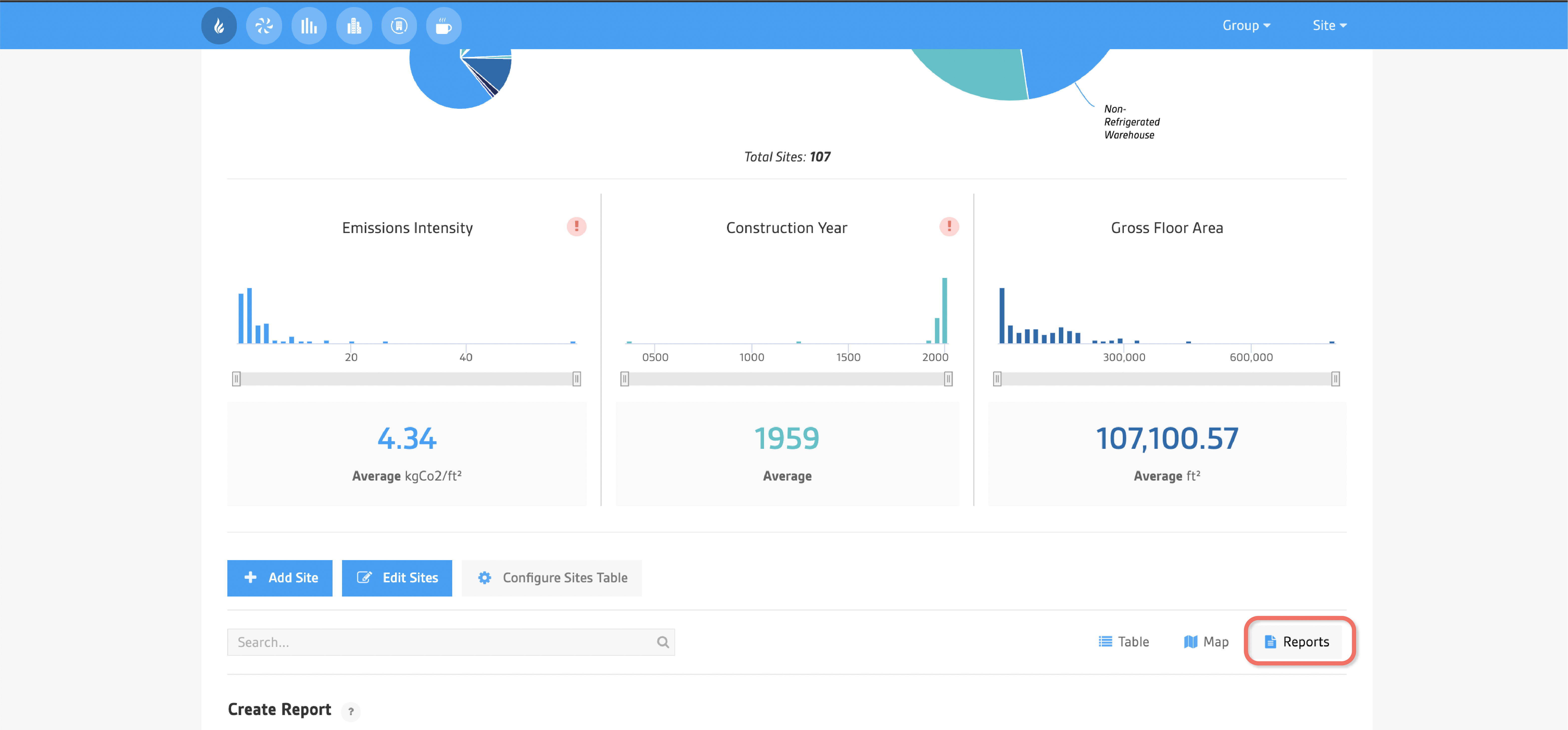 Add New Site Modal