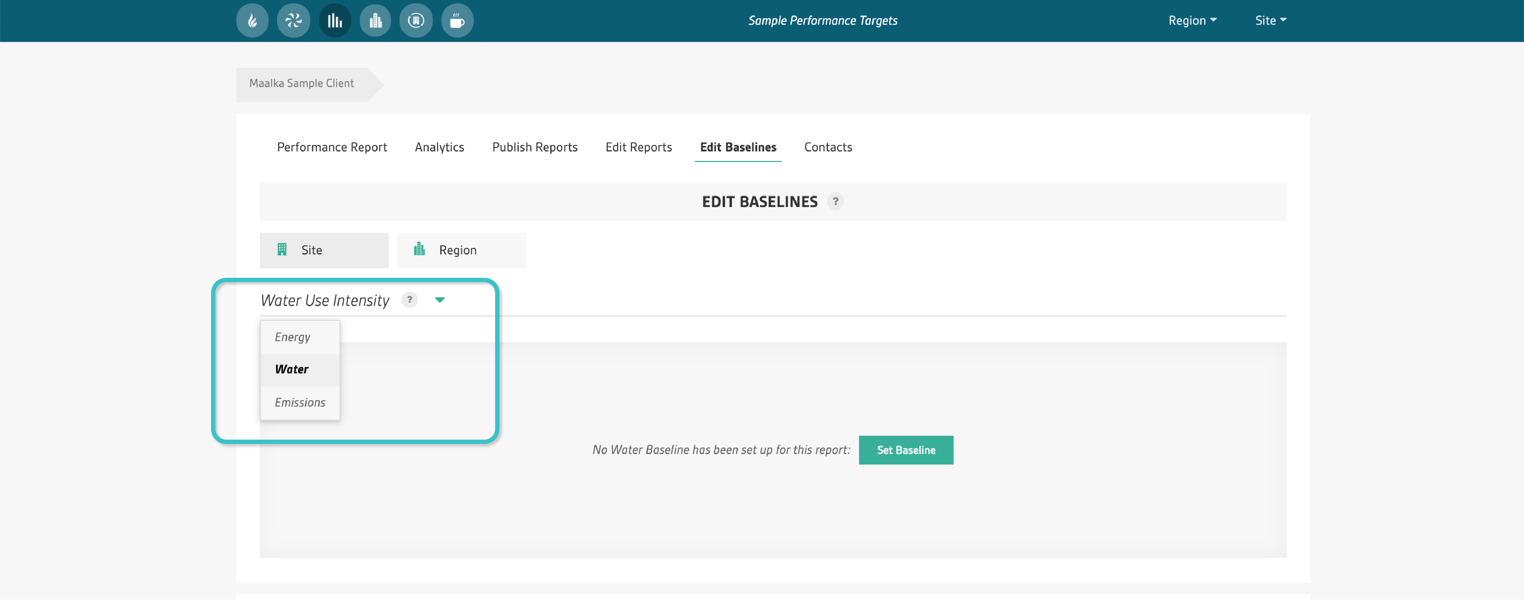 Add New Site Modal